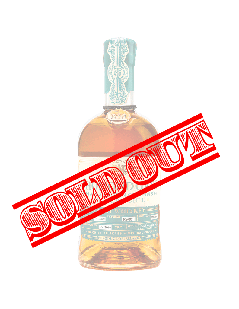 A bottle of Chateau Kirwan Cask Finish - Single Pot Still - 59.39%