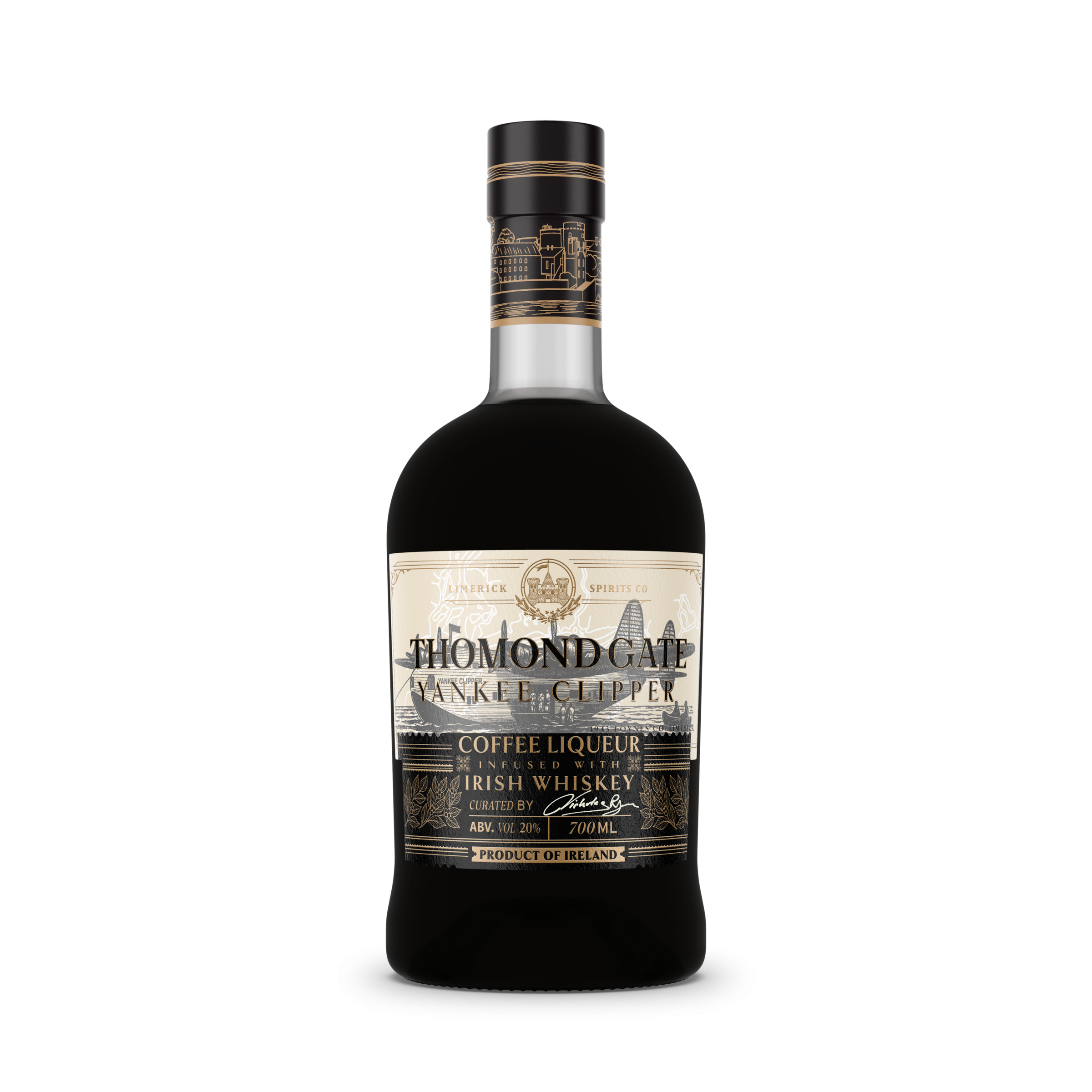 A bottle of Thomond Gate - Yankee Clipper - Coffee Liqueur 