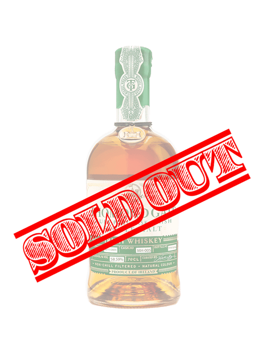 A bottle of Miguel Hogan - Ruby Port Finish - Single Malt - 58.59% 